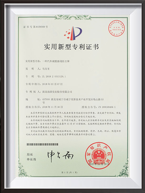 Patent Certifications